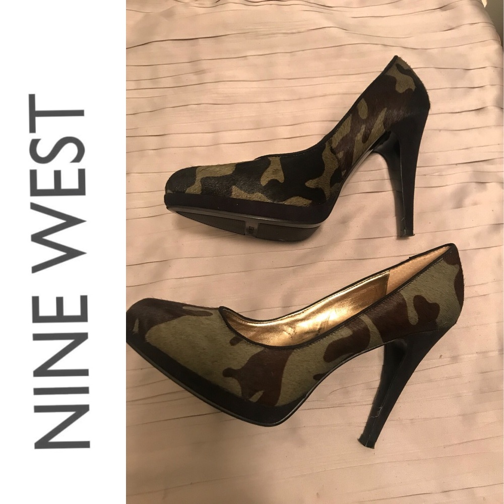 Nine West Camo Pumps